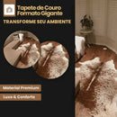 Tapete de Couro de Boi Legítimo | Florali