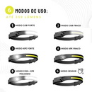 Lanterna de Cabeça recarregável IMPERMEÁVEL - Florali| Compre 1 Leve 2