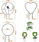 Arco decorativo para suporte de planta - PlantStake