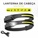Lanterna de Cabeça recarregável IMPERMEÁVEL - Florali| Compre 1 Leve 2