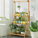 Suporte para Vasos de Plantas com Três Prateleiras Florali™