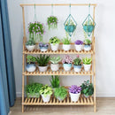 Suporte para Vasos de Plantas com Três Prateleiras Florali™